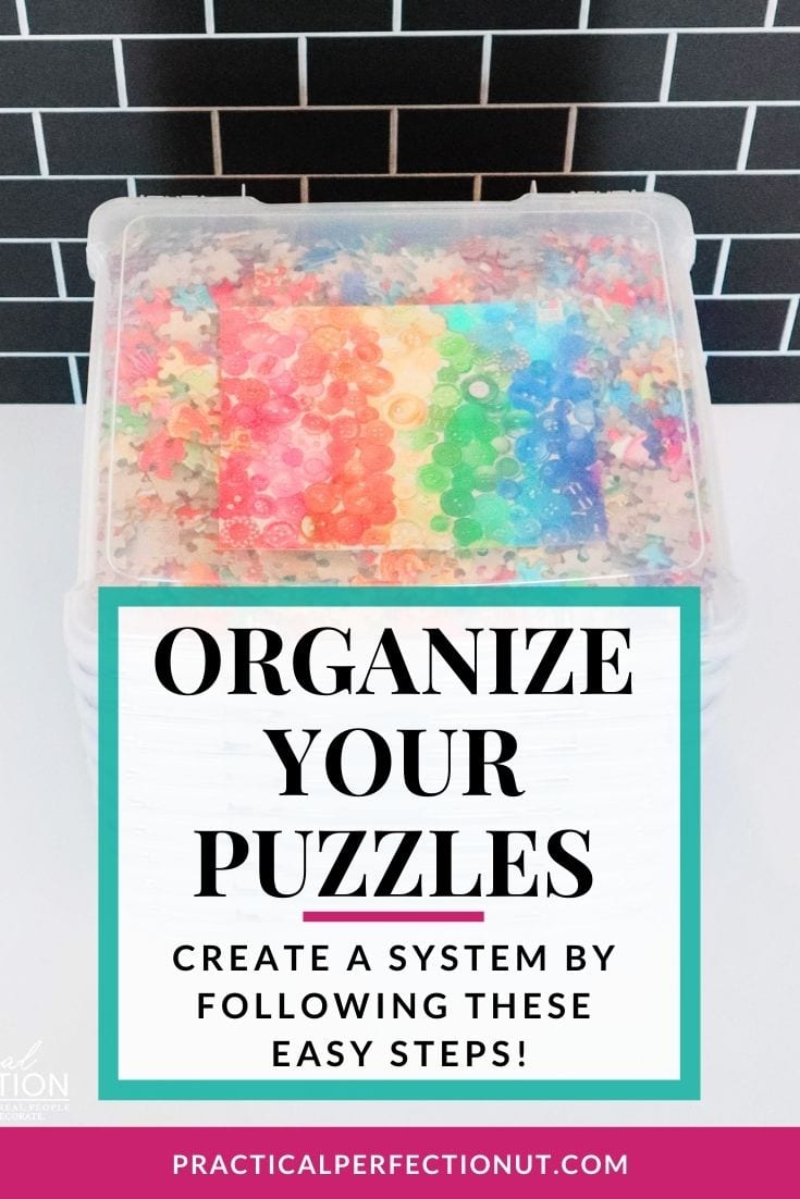 12 Creative Ways to Store and Organize Puzzles Practical Perfection